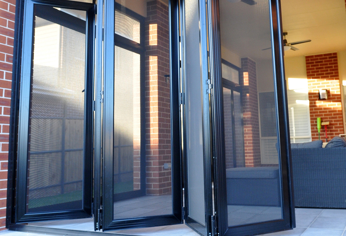 Crimsafe BiFold Security Doors in Sydney & Melbourne Wynstan