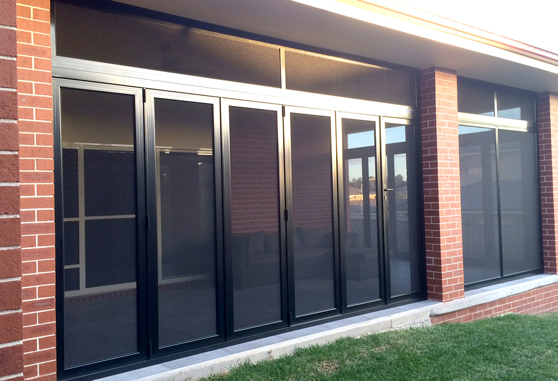 Crimsafe BiFold Security Doors in Sydney & Melbourne Wynstan