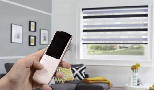 Wynstan wynmotion, control your blinds with the touch of a button.