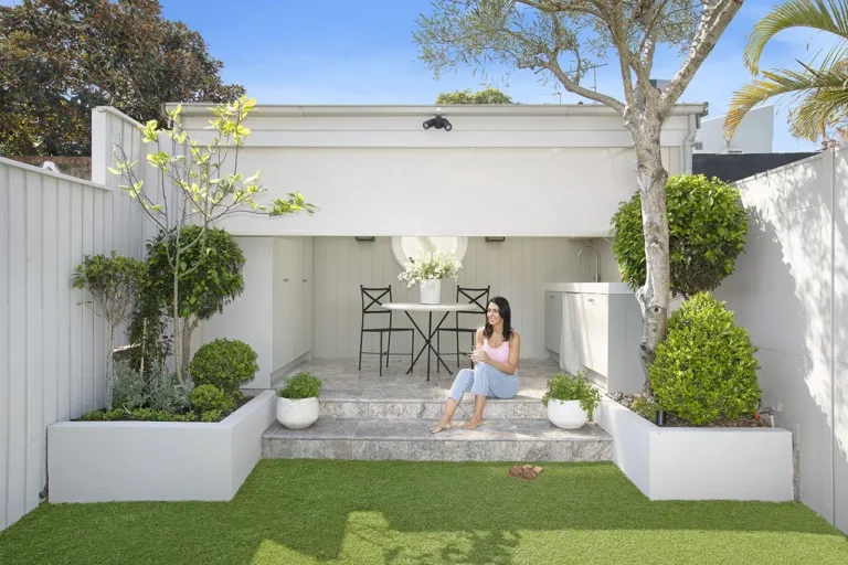 Zip style awnings are perfect for small and compact spaces yet provide big opportunites for entertaining.