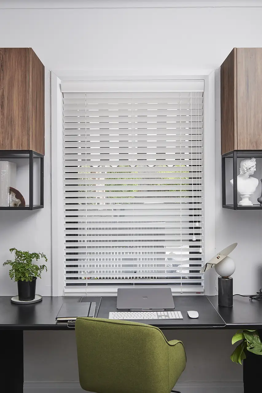 Wynstan Venetian Blinds are custom made to perfectly fit your windows.