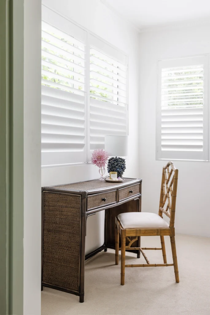 Perfect light and privacy with Wynstan shutters