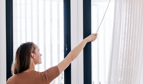 Using Curtain Wand Control