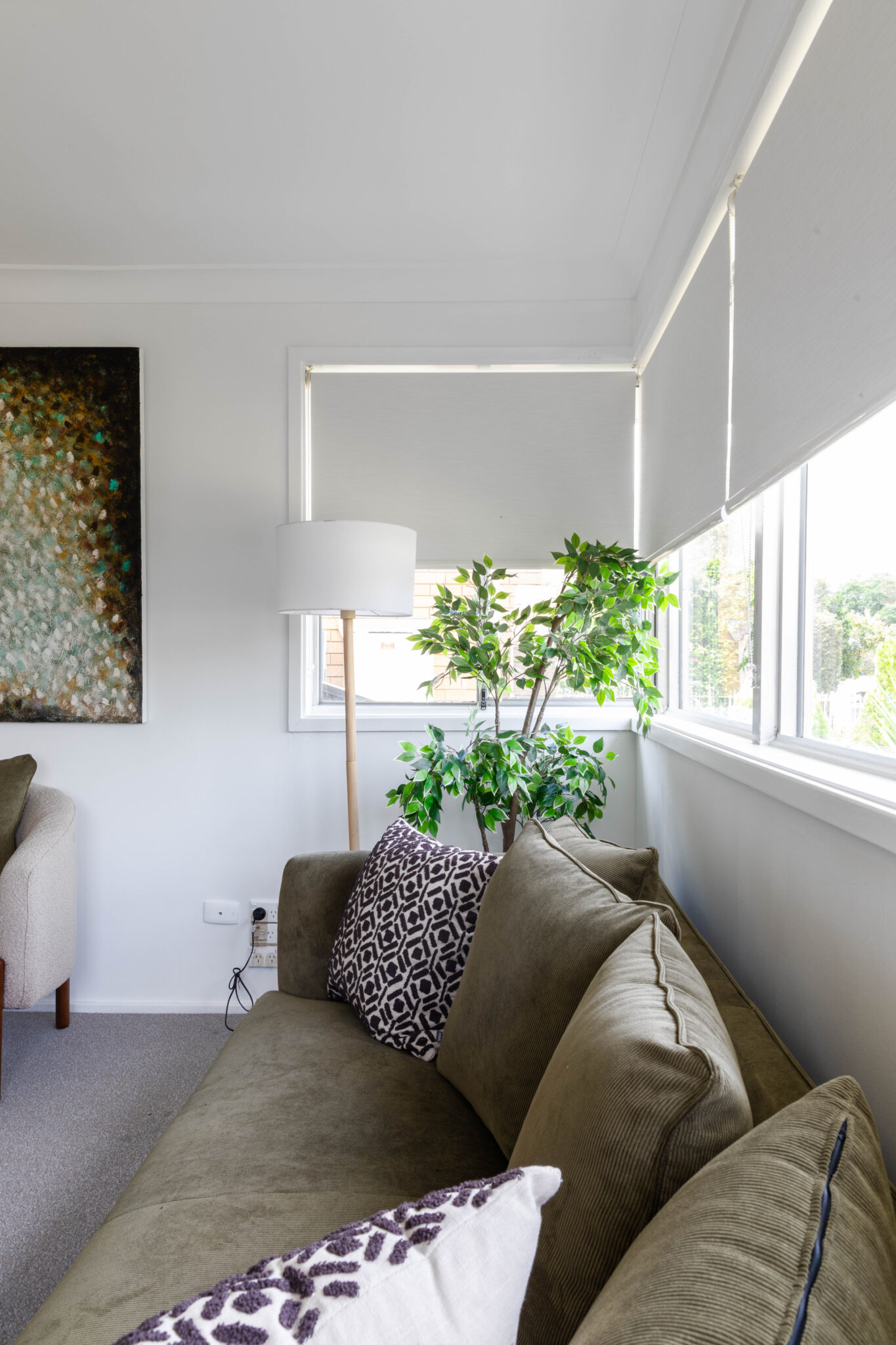 White Roller Blinds