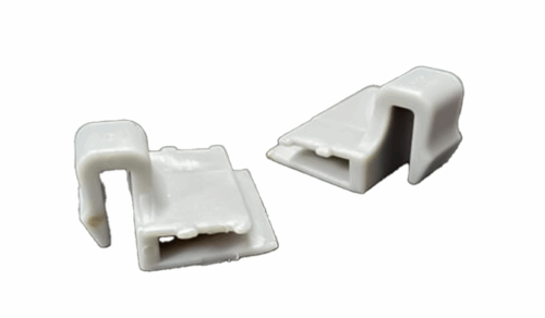 Double Roller Blind Fascia Clips-1pair