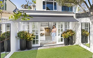 Pivot Arm Awnings